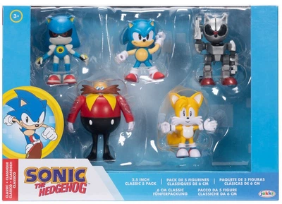 Набір фігурок Jakks Pacific Sonic The Hedgehog 6 см 5 шт 42364 (192995423640)