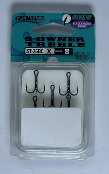 Тройник Owner X 5636-031 №8 Black Chrome Япония, T-5636-031-08