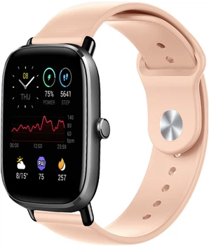 Ремешок Base для Amazfit GTS 2 mini Pink 20 мм (21599)