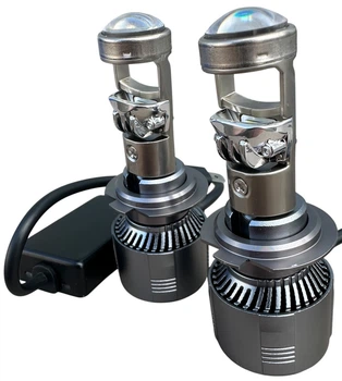 Лампы LED мини-линзы G01- H7 MINI LED LENS(60Bт,12000Лм,6000К,9-18v.Цоколь Н7)