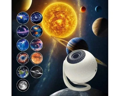 Проектор-ночник Galaxy Projector 12 касет с пультом управления