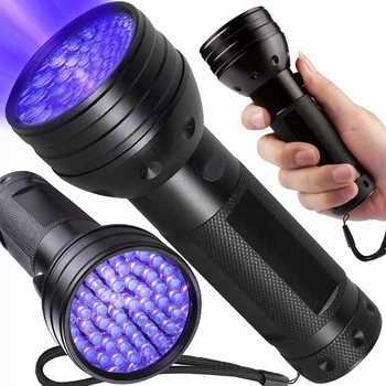 Ультрафіолетовий UV ліхтар 51 LED 395 нм детектор плям сечі тварин для перевірки банкнот XJ6092