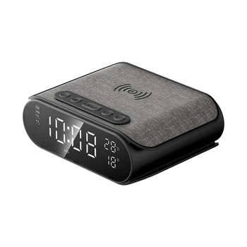 Бездротова зарядка з годинником HAVIT W3040 15W Black