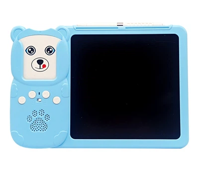 Планшет для малювання LCD Writing Tablet + озвучена абетка Монтессорі 112 карт (RTY5(Blue)