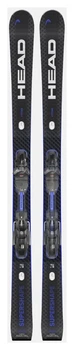 Лижі гірські HEAD ( 313285 ) Supershape e-Titan SW BB-PR + кріплення ( 100946 ) PRD 12 GW BR.95[F]m.bk 2026 (163)