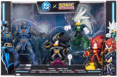 Набор фигурок Jakks Pacific DC Comics Sonic The Hedgehog 12 см 4 шт JAK42909 (192995429093)