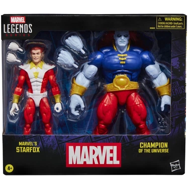 Набор фигурок Hasbro Marvel Legends Series Starfox and Champion of the Universe 15 см 2 шт G0643 (5010996328755)