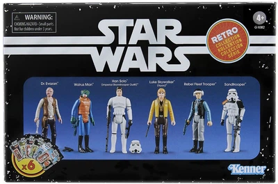 Набір фігурок Hasbro Star Wars The Vintage Collection 9.5 см 6 шт HASG1082 (5010996314758)