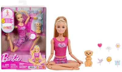 Интерактивная кукла Mattel Barbie Mindful Moves с щенком JJN55 W3 (194735340163)