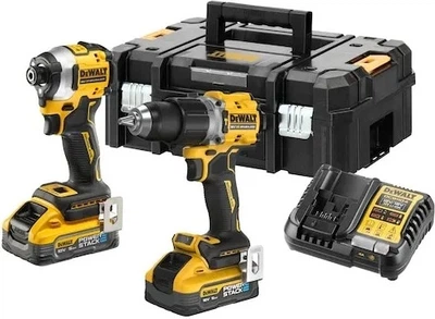Набір електроінструментів DeWalt 18V DCD805 + DCF850 з 2 акумуляторами 5 Ah (DCK2050H2T-QW)