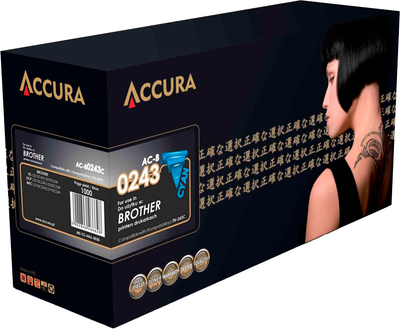 Тонер-картридж Accura для Brother TN-243C Cyan (AC-B0243C)