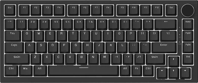 Клавіатура дротова Ajazz AK820 Red Switch USB Black (AK820-R-B)