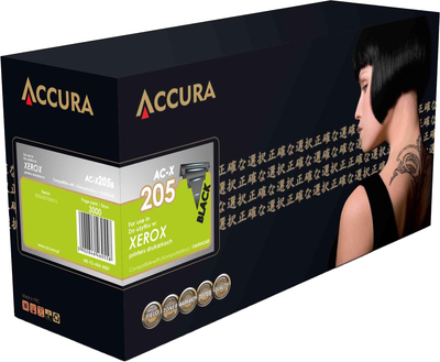 Тонер-картридж Accura для Xerox 106R04348 Black (AC-X205B)