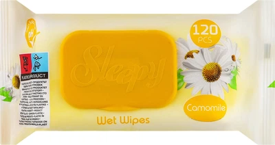 Вологі серветки Sleepy Ромашка 120 шт (8682241205448)