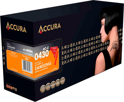 Тонер-картридж Accura для Samsung CLT-M404S Magenta (AC-S0430M)