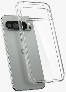 Чехол противоударный Spigen Ultra Hybrid для Google Pixel 9 Pro XL (6.8") Clear Прозрачный ACS07721