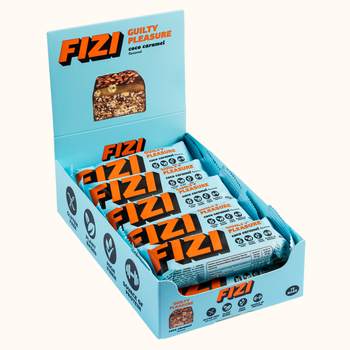 Упаковка шоколадных батончиков Fizi Веган 40 г х 10 шт Coco Caramel (4820262541266)