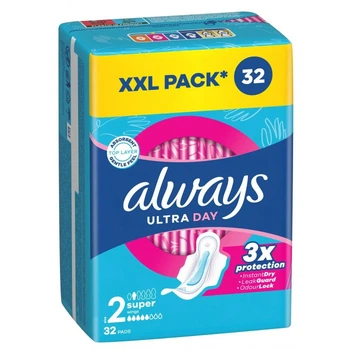 Гигиенические прокладки Always Ultra Super Plus 32шт 5 капель
