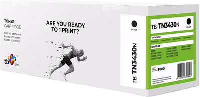 Тонер-картридж TB Print для Brother HL-L6300DW Black (TB-TN3430N)