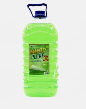 Мило рідке (ДСТУ) зелене яблуко (зелений) 5 л Master cleaner