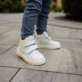 Демисезонные ботинки Woopy Fashion 25 белый (10365)