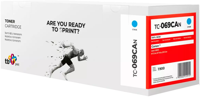 Тонер-картридж TB Print для Canon MF752 CRG069 Cyan (TC-069CAN)