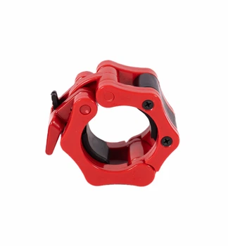 Замок для грифа пластик Generation Fitness FF61D1 (пара) красный