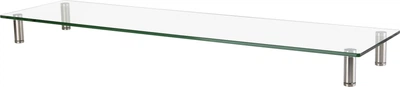 Настольная подставка для монитора и ноутбука Gembird Glass Black (MS-TABLE-GL-01)