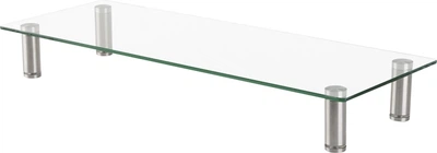 Настольная подставка для монитора и ноутбука Gembird Glass Black (MS-TABLE-GM-01)