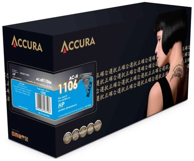 Тонер-картридж Accura для HP 106A W1106A Black (AC-H01106B)