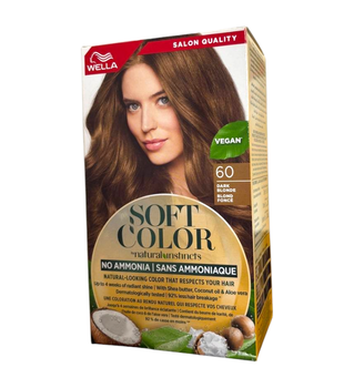 Фарба для волосся безаміачна Wella Soft Color 60 Темний блонд 35 г 5814
