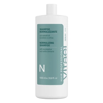 Шампунь нормалізуючий VITAEL NORMALIZING SHAMPOO для жирної шкіри голови та сухого волосся, 1000 мл
