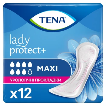 Урологічні прокладки Tena Lady Protect Maxi 12 шт. (7322540593143)