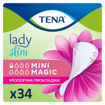 Урологічні прокладки Tena Lady Slim Mini Magic 34 шт (7322540894714)