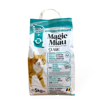 Бентонітовий наповнювач для котів MAGIC MIAU CLASIC 5 кг