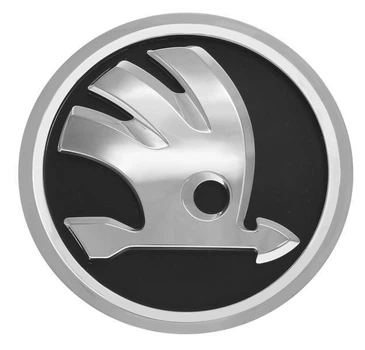 Емблема решітки радіатора Skoda Octavia A5 2004-2012/Superb 2001-2008/Fabia/Roomster 2007-2014/Yeti 2010-2013, 5J0853621AUL