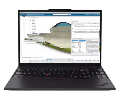 Ноутбук Lenovo ThinkPad P16S 4Gen (21QVCTO1WW) Gray (16 / 3840x2400 / 60Hz / Ultra 7-255H / 32GB RAM / 2TB SSD / Intel Arc Pro 140T Graphics / Win11Pro)