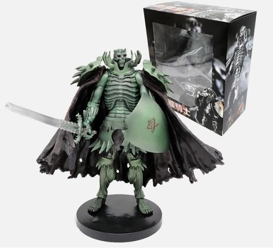 Колекційна фігурка Skull Knight 21 см Berserk – статуетка Рицар-Череп (Берсерк) зелений