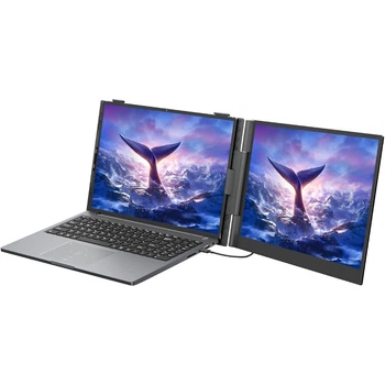 Монитор Blackview 14" SCM6 Single Screen Portable monitor 2 in 1 Grey Black FHD IPS 60Hz (BVSCM6)