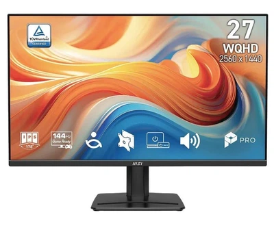 Монитор 27" MSI PRO MP275Q E14 (PRO MP275Q E14) 2560x1440 (QHD, 2K) IPS 144 Hz