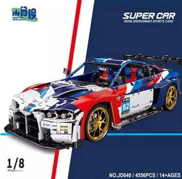 Конструктор BMW M4 || JD040 Суперкар M4 || 1:8 масштаб || 4556 деталей