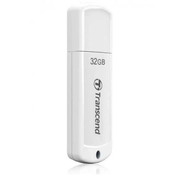 Флеш накопитель USB 32Gb Transcend JetFlash 370, White, USB 2.0 (TS32GJF370)