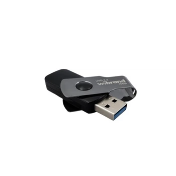 Флеш накопитель USB 16Gb Wibrand Lizard, Black, USB 3.2 Gen 1 (WI3.2/LI16P9B)