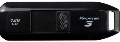 Флеш накопичувач USB 128Gb Patriot Xporter 3, Black, USB 3.2 Gen 1, до 80 МБ/с (PSF128GX3B3U)