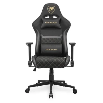 Игровое кресло Cougar Armor One V2 Gold F, Black/Grey