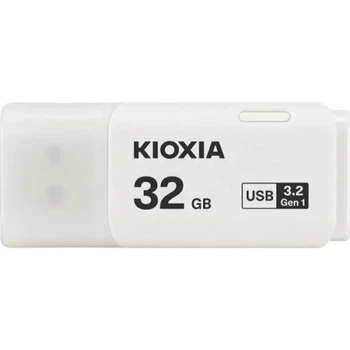 Флеш накопитель USB 32Gb Kioxia TransMemory U301, White, USB 3.2 Gen 1 (LU301W032GG4)