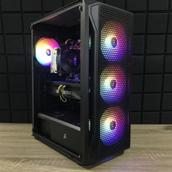 ПК 1stPlayer X5-BK-4F1 Ryzen 5 5600/16GB/256SSD+1TBHDD/RTX3070-8GB Б/В