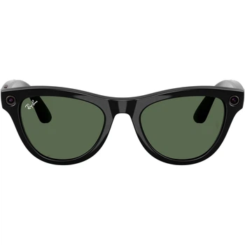 Смарт-очки Ray-Ban Meta Skyler Gen 2 Standard Shiny Black Frame / G-15 Green Lenses (RW4014 601/71 52-20)