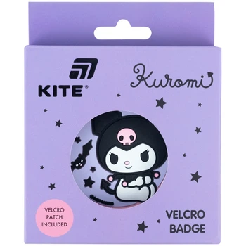 Бейдж KITE, Hello Kitty, на липучке, (HK26-3011-2)