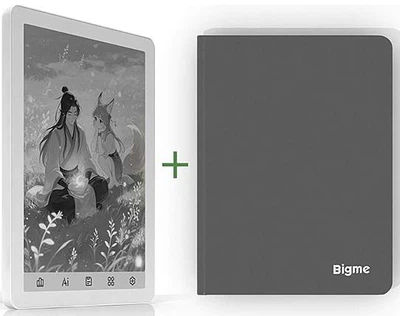 Електронна книга Bigme B6 4/64ГБ Android 14 Білий корпус Обкадинка